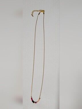 Delicate Gold-Tone Women's Chain Necklace